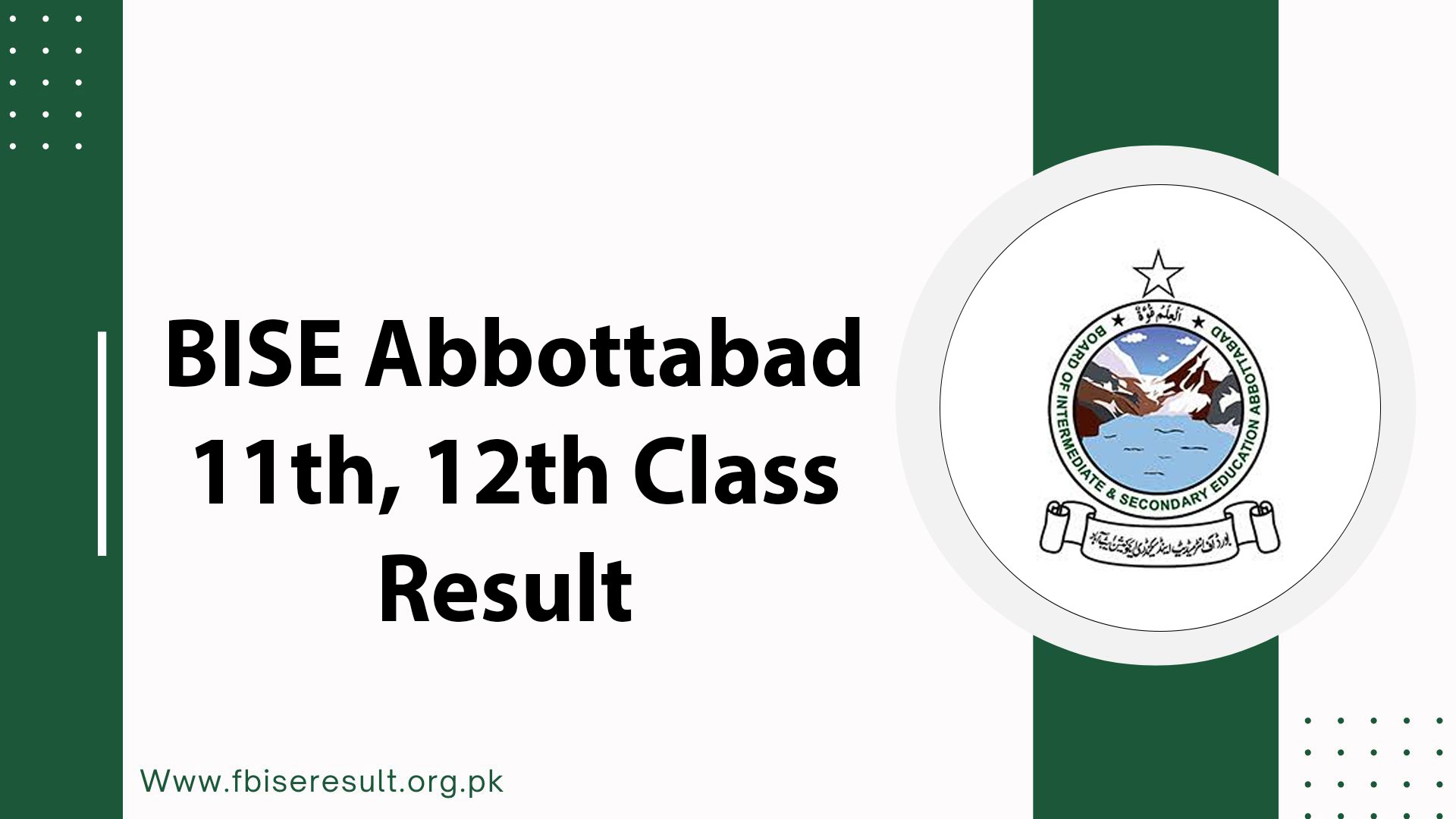 BISE Abbottabad 11th, 12th Class Result