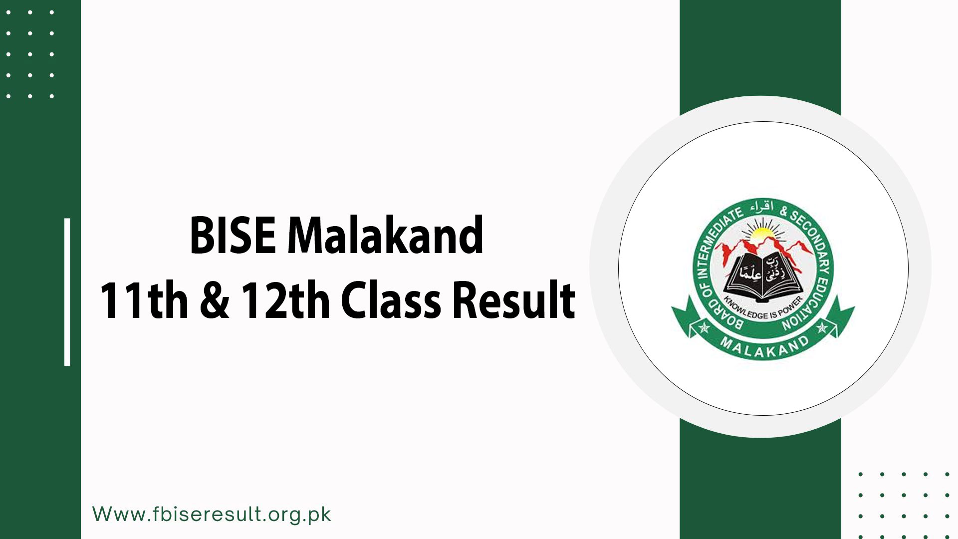 BISE Malakand 11th & 12th Class Result